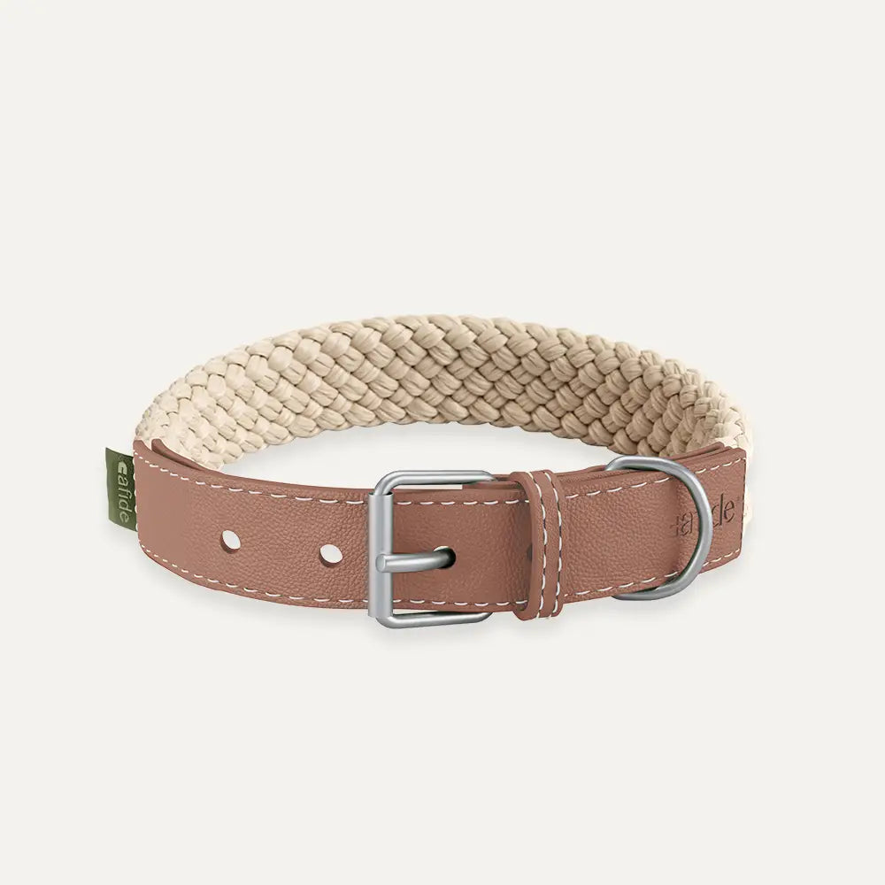 Hundehalsband | Corda  | aus veganem Leder | Cafide