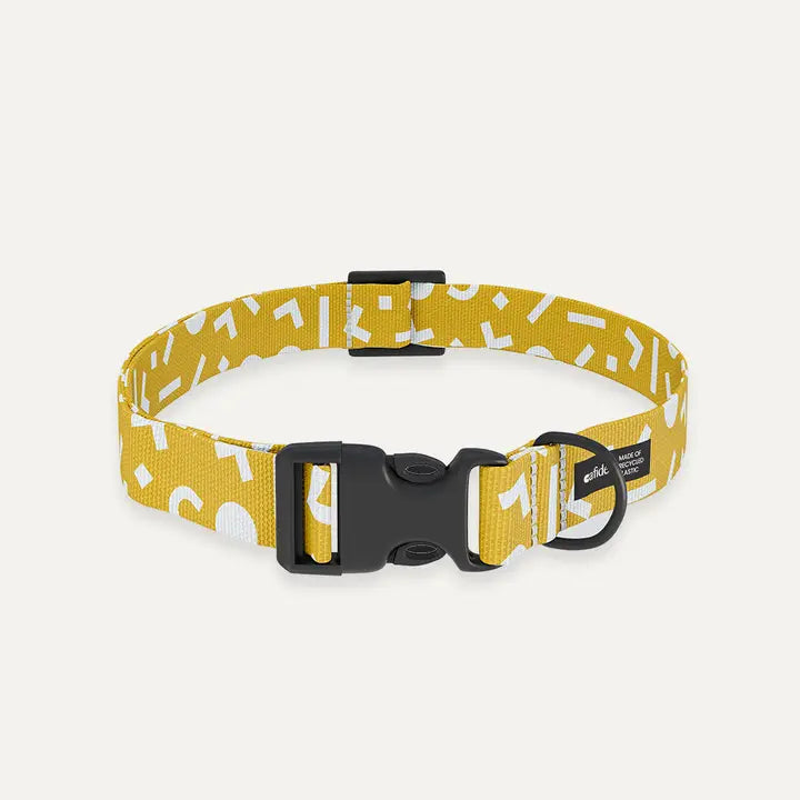 Hundehalsband | Memphis  | aus recycelten Plastikflaschen | Cafide