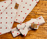 Hundehalstuch | Fell in Love – Herzkollektion | Liebesfell