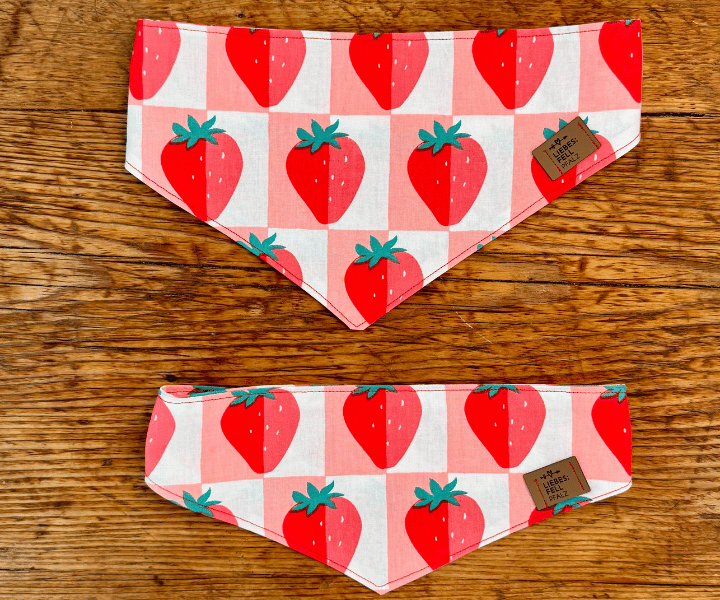 Hundehalstuch | Very Berry | Liebesfell