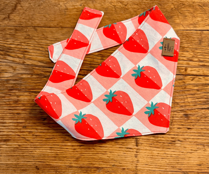 Hundehalstuch | Very Berry | Liebesfell